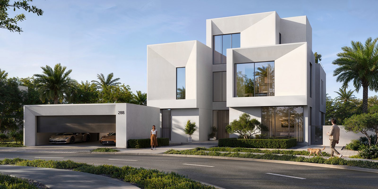 Luxury villas in Emaar The Oasis community