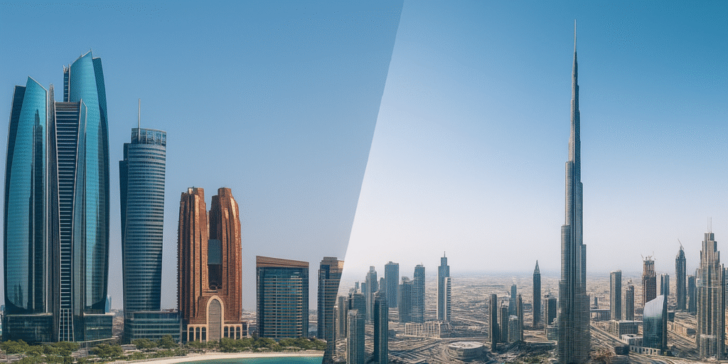Abu Dhabi vs Dubai real estate