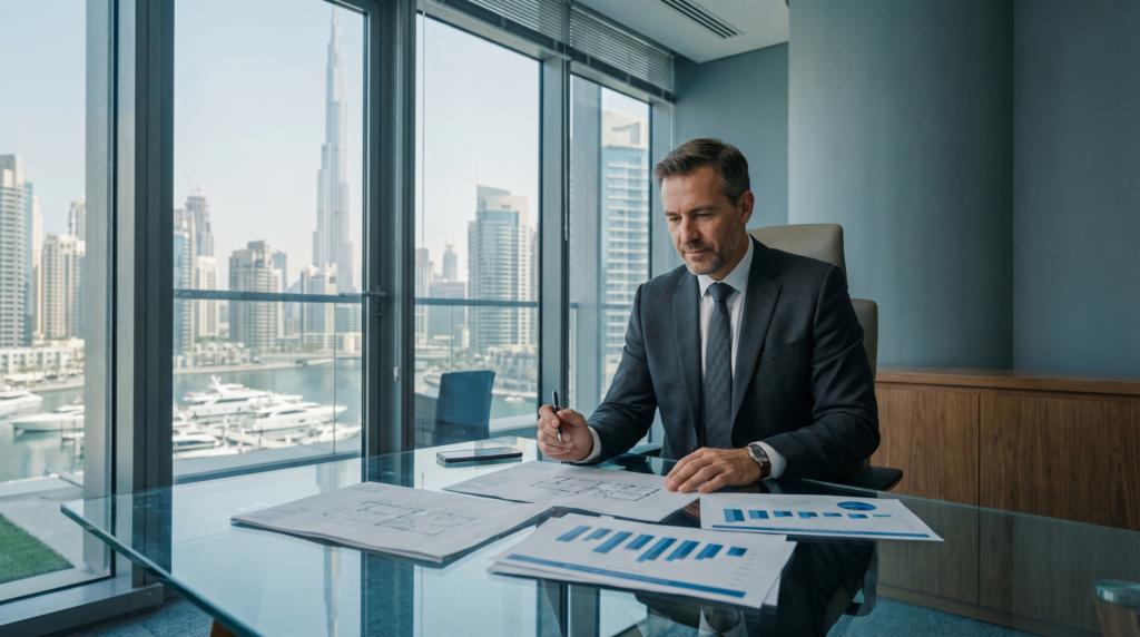 Dubai property market crash recovery timeline