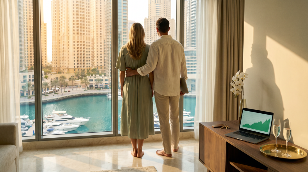 Moving to Dubai from the UK: How Much More Is a Tax-Free Salary Actually Worth? 2 British expats in Dubai